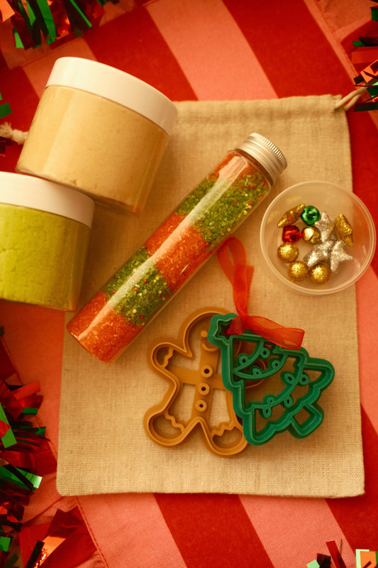 A very Merry Christmas dough set.